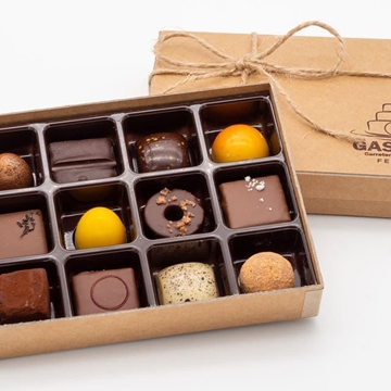 Bombones artesanos – Caja pequeña 12 unidades - Imagen 1