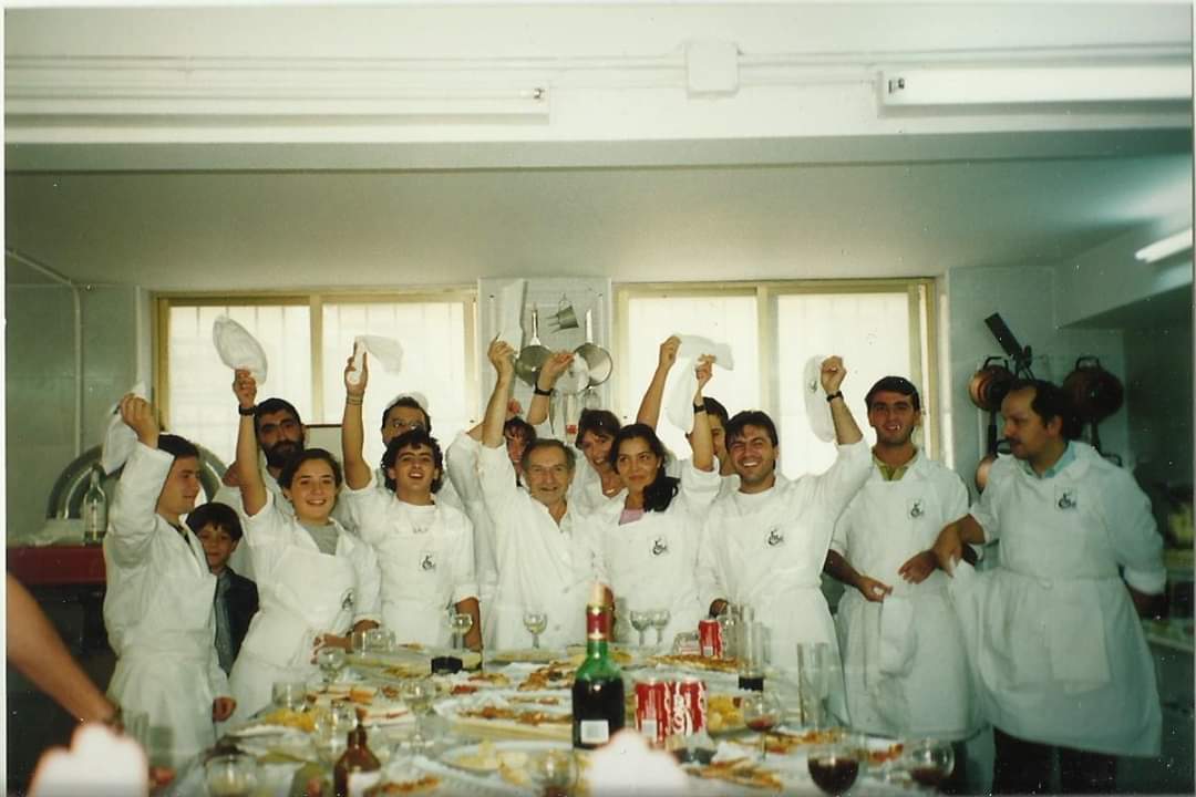 1995. Fin de curso de INEM