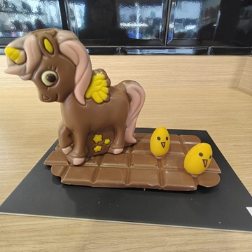 Unicornio chocolate - Imagen 1